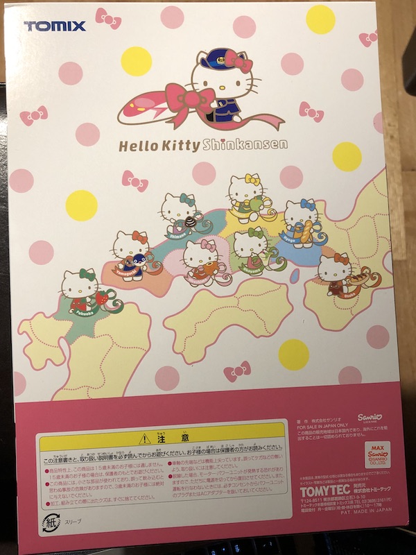 Hello Kitty Box Back