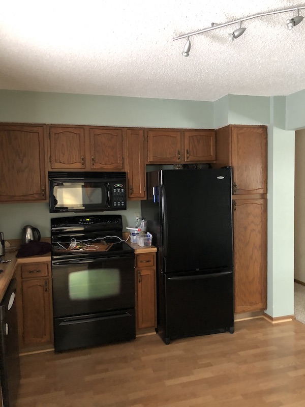 Kitchen from the dining room