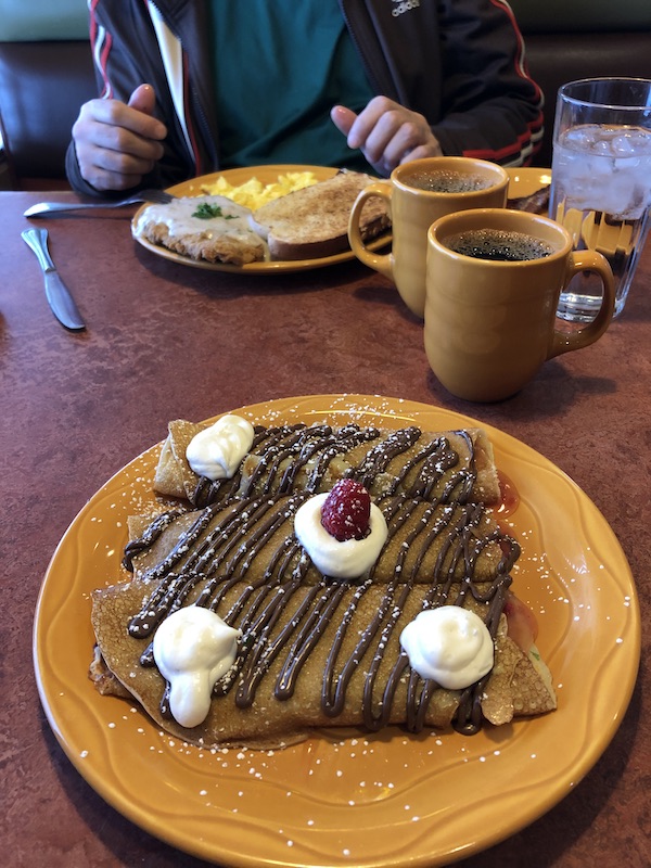 Jensen's Nutella Crepes