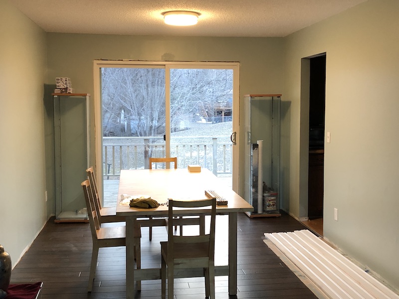 Dining Room with furniture.