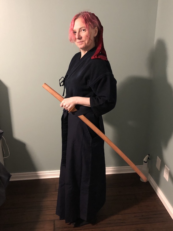 My Samurai X costume.