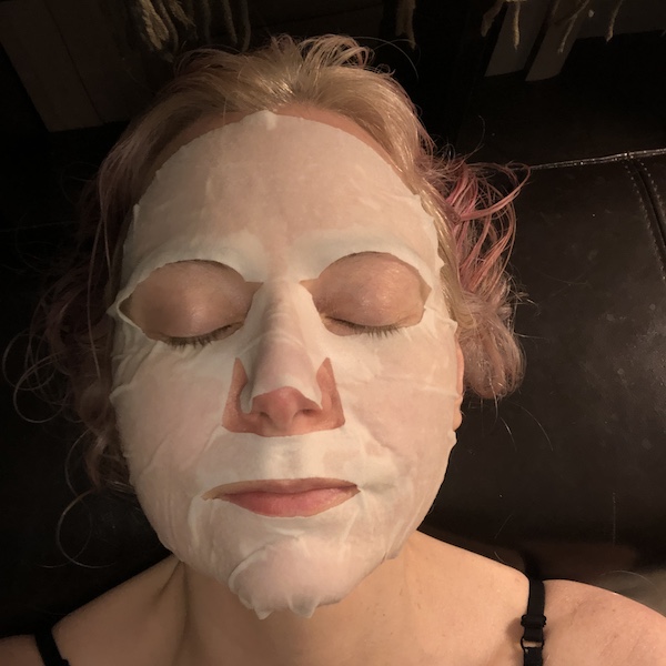 My first at home facial