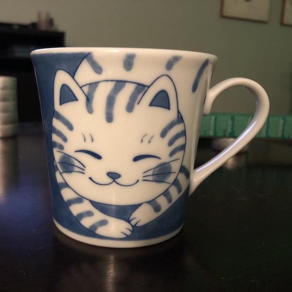 Tabby kitty mug