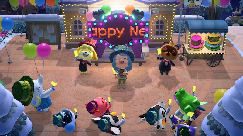 Animal crossing new years